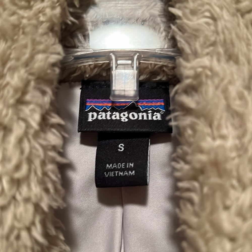 Patagonia Women's Los Gatos Fleece Vest Khaki Size Small - Picture 2 of 6